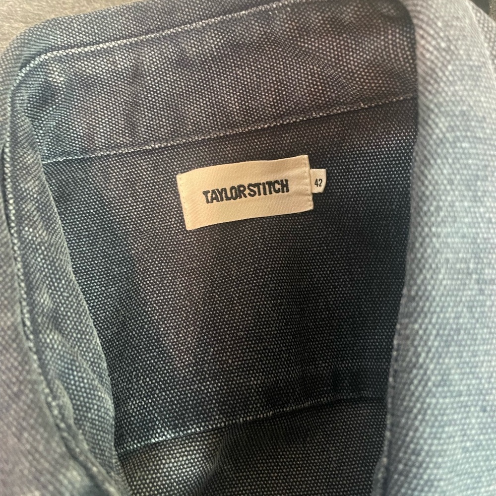 The Shop Shirt
in Navy Chipped Canvas